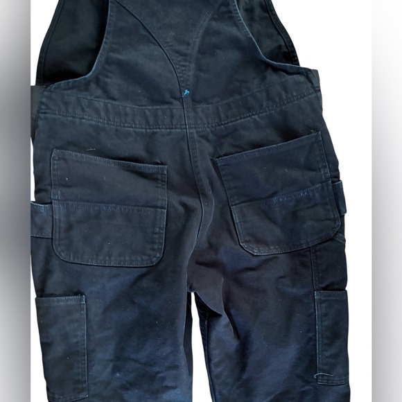 Carhartt Women's Relaxed Fit Washed Duck Insulated Bib Overall Med (8-10) SHORT - Picture 4 of 9